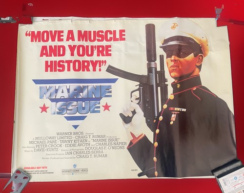 Marine issue quad poster - marine,