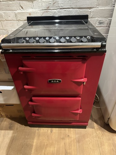Electric door aga - electric, red
