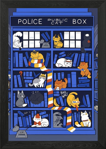 Doctor who cats tardis - doctor,