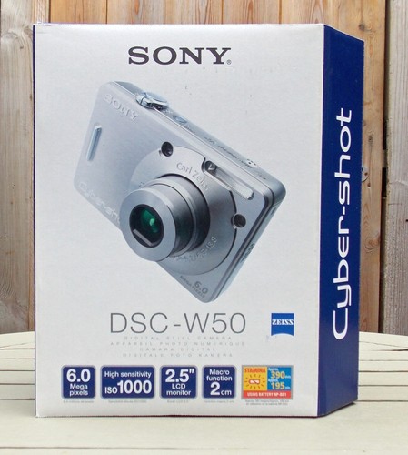 Used sony cyber shot - used, dsc-w50