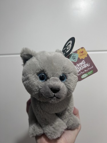 Living nature plush kitten - nature,