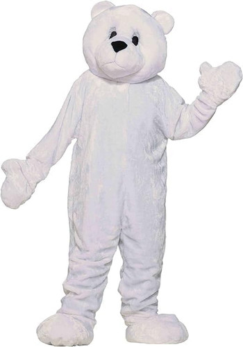 White polar bear - polar, mascot