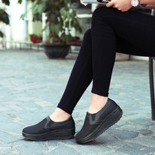 Shoes New✨ Women Summer On Thick-soled Breathable Shoes Casual Rocker Sport Slip