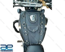 Tank Cover Faux Leather Black