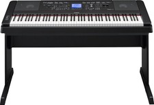 Yamaha DGX660 Digital Piano (Black) With Pedals + Dual Piano Stool + Carry Case