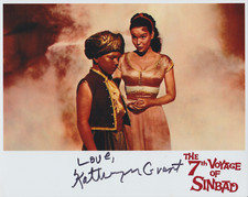 Kathryn Grant Signed 8x10 Photo - The 7th Voyage of Sinbad - Ray Harryhausen