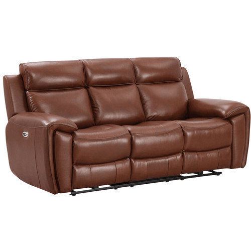 Leather recliner sofa set - leather,