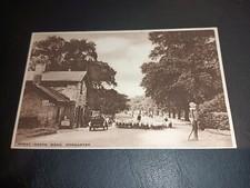 Vintage Car, Petrol Pumps & Sheep Flock, Great North Road, DONCASTER, Yorkshire