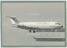 British Aerospace BAC-111 G-ASYD Large Original Photo, CX007