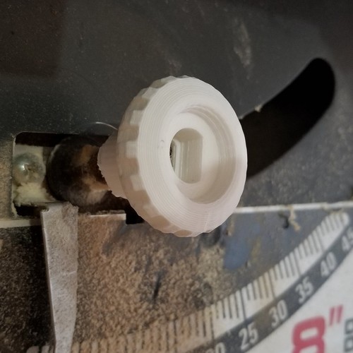 Hand wheel adjustment knob - adjustment,