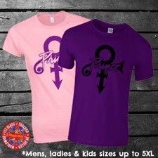 Prince T-shirt Music Mens Ladies Kids
