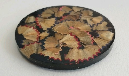 Epoxy resin table coaster - table, with