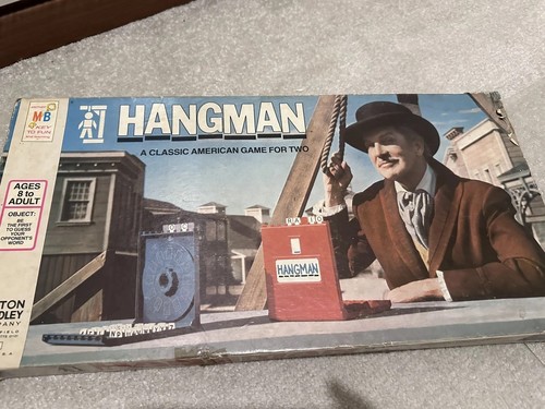 Games vintage hangman board - games,