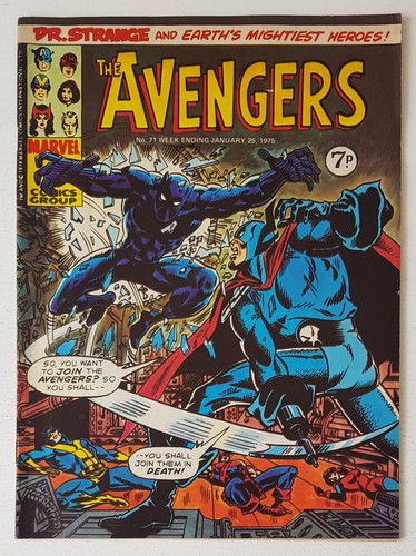 Avengers marvel uk comics - #71,,