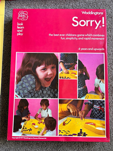Waddingtons sorry board - waddingtons, game