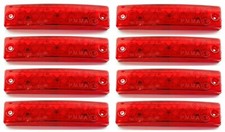 8x 12V LED Rear Red SIDE