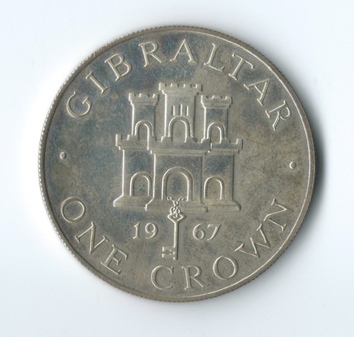 Gibraltar crown 1967 - gibraltar,