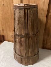 Antique Wood Barrel Butter