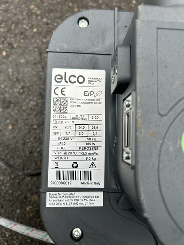 Elco firebird boiler burner - firebird,