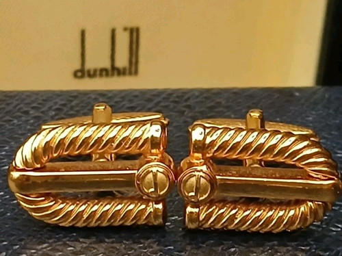 Dunhill cufflinks tie bar - cufflinks,