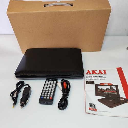 Akai inch portable dvd - akai,