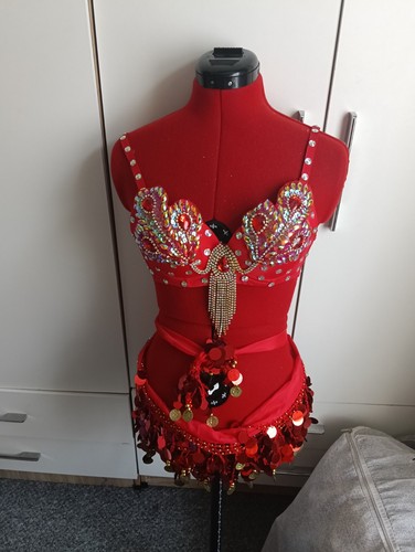 Red gold samba - red, &