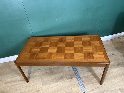 Mid century teak coffee - coffee, table