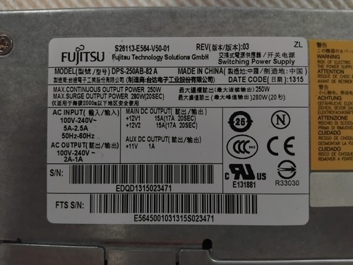 Fujitsu mini power supply - mini,