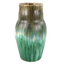 Ruskin Pottery Crystalline Glaze Vase Howson Taylor h28cm Circa 1932