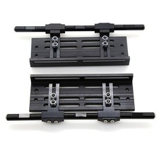 2Pcs Rock Slider Metal Pedal