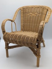 Vintage Children's Wicker Armchair A83 P956