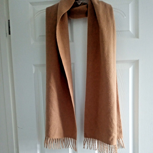 100 cashmere scarf fringe - cashmere,