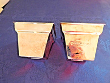 REDUCING COLLECTION - SILVER PLATED PAIR OF PENHALIGON’S OF LONDON PLANT POTS