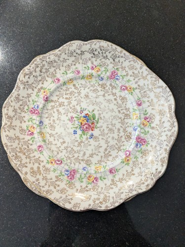 James kent trellis rose plate - rose,