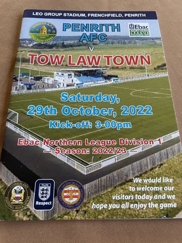 Penrith afc tow law - law, town
