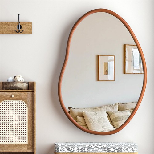 Large irregular wooden framed - wooden,