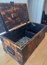 jack daniels ammo crate bar birthday gift decoupage GLASSES aND BOTTLE NOT inc.