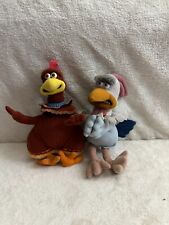 Vintage bundle of 2 Chicken Run soft toy plush Ginger Fowler 2000 Playmates