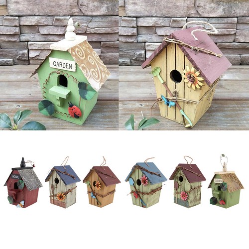 Style wood bird house - 6,