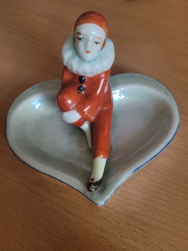 Vintage harlequin pierrot - vintage,