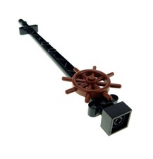 Lego pirate boat mast brown - pirate, &