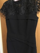 Lipsy Black Dress Size 12