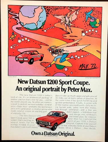 Datsun 1200 coupe original - datsun,