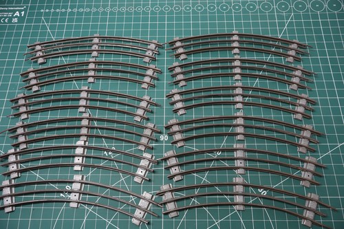 Jep gauge rail curved - 0,