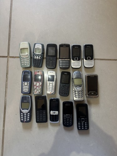 17x old nokia mobile - phones,