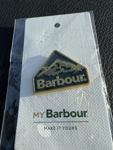 Barbour enamel pin badge - enamel,