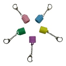 Fashionable Lip Gloss Keychain