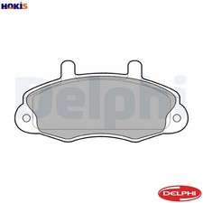 BRAKE PAD SET DISC BRAKE LP766