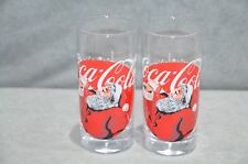 2x Coca Cola Christmas Santa