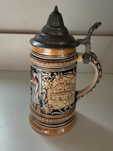 Vintage german beer stein - vintage,